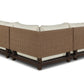 Wayford Outdoor 3-Piece Sectional - Vergo Cream