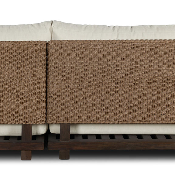 Wayford Outdoor 3-Piece Sectional - Vergo Cream