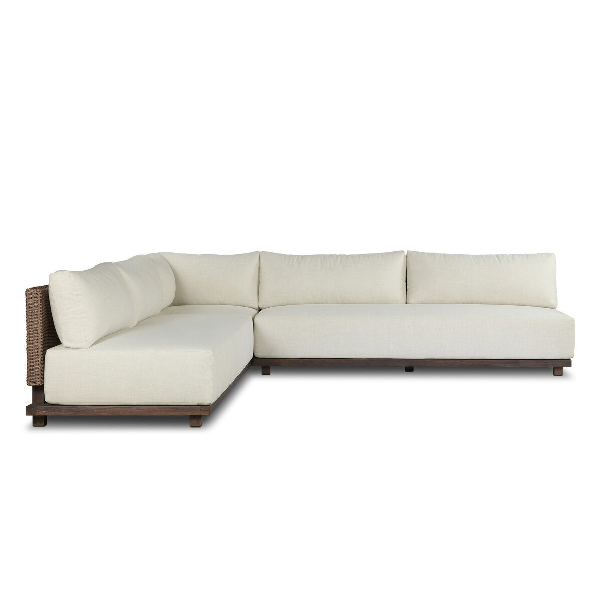 Wayford Outdoor 3-Piece Sectional - Vergo Cream