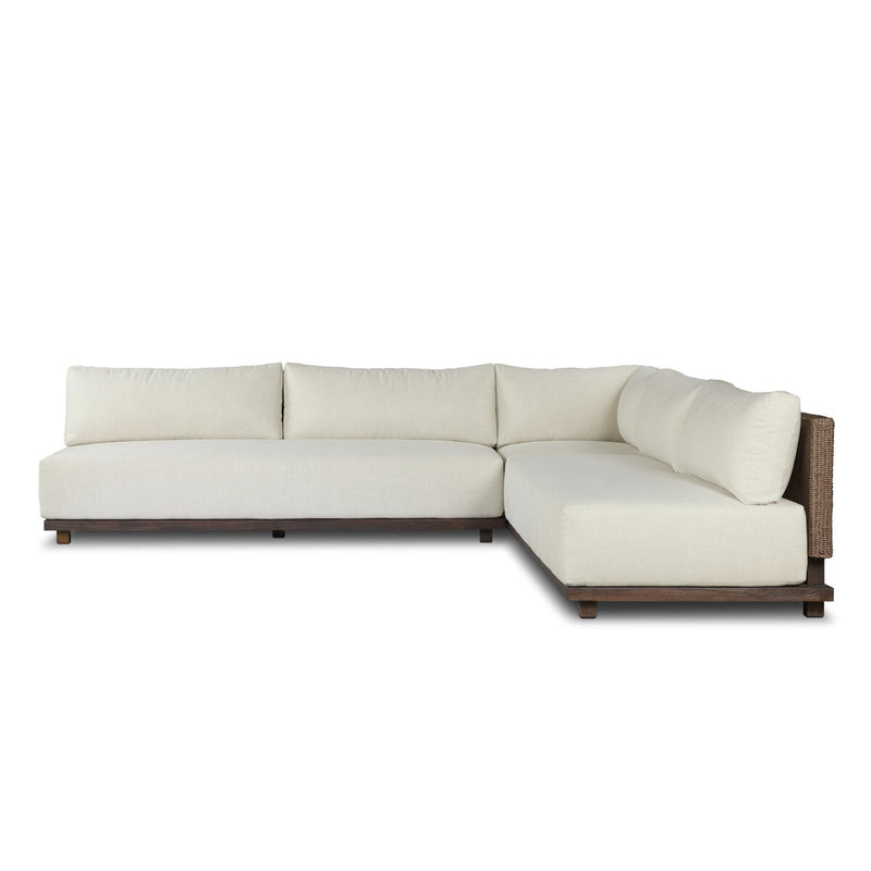 Wayford Outdoor 3-Piece Sectional - Vergo Cream