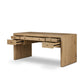 Nico Desk - Aged Natural Oak Veneer