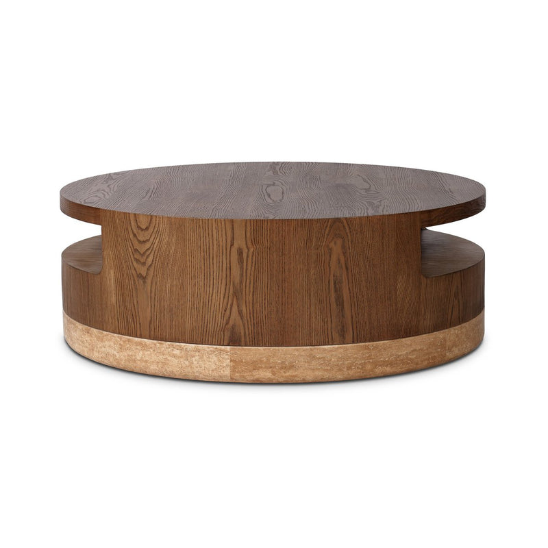 Sager Coffee Table - Amber Ash Veneer