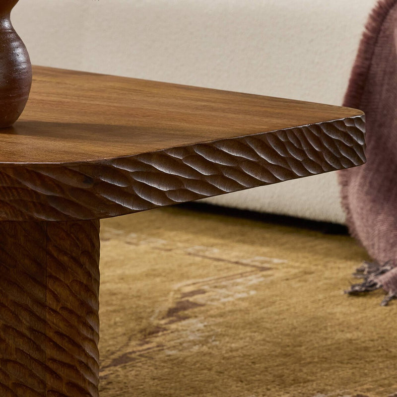 Nella Coffee Table - Warm Chestnut