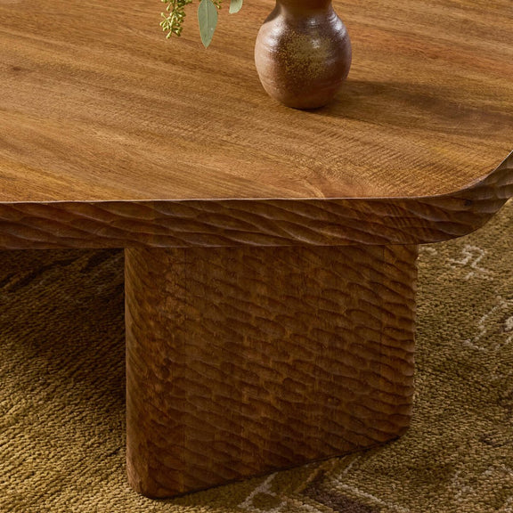 Nella Coffee Table - Warm Chestnut