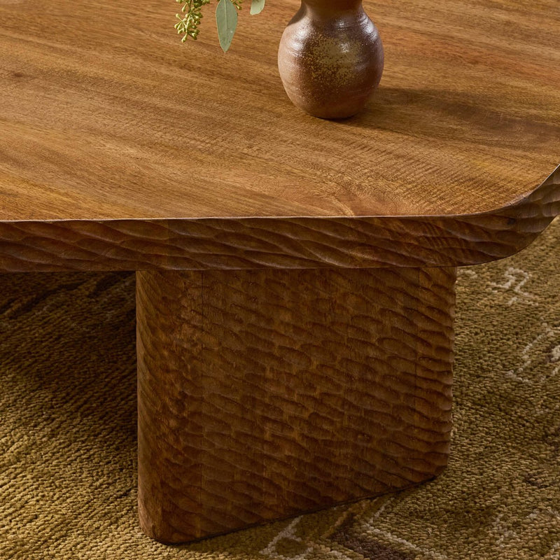 Nella Coffee Table - Warm Chestnut