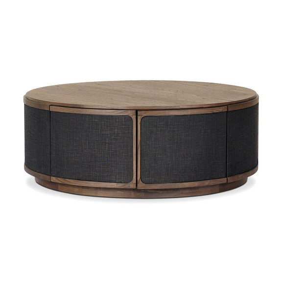 Bertie Coffee Table - Stained Saddle Brown Sungkai Veneer