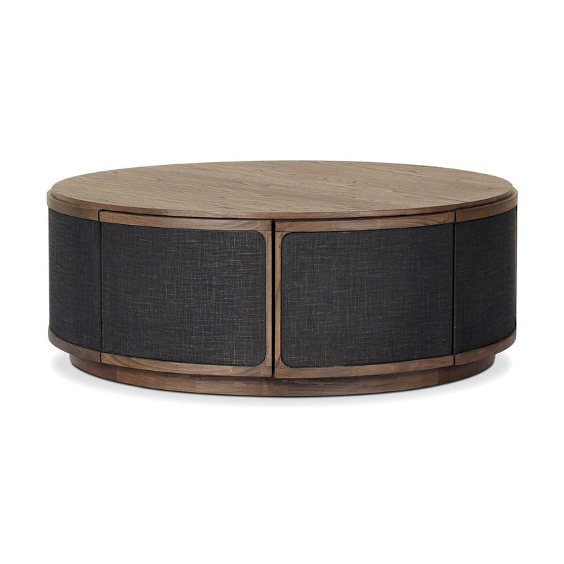 Bertie Coffee Table - Stained Saddle Brown Sungkai Veneer