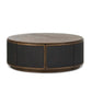 Bertie Coffee Table - Stained Saddle Brown Sungkai Veneer