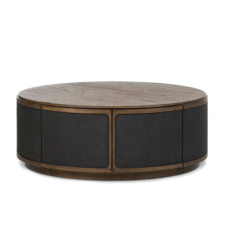 Bertie Coffee Table - Stained Saddle Brown Sungkai Veneer