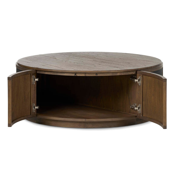 Bertie Coffee Table - Stained Saddle Brown Sungkai Veneer