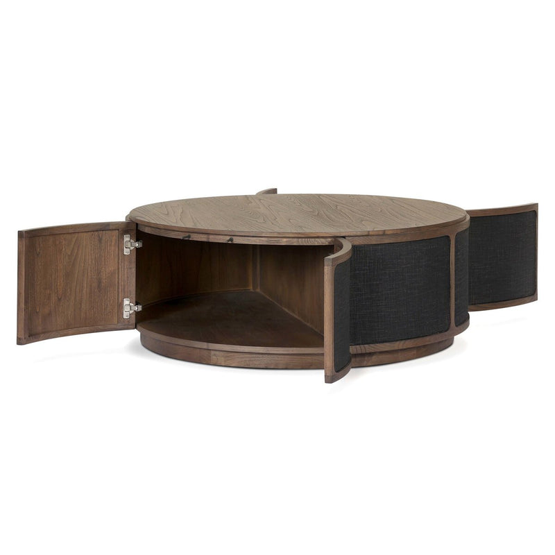 Bertie Coffee Table - Stained Saddle Brown Sungkai Veneer