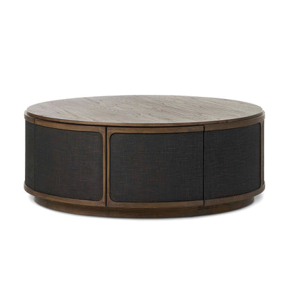 Bertie Coffee Table - Stained Saddle Brown Sungkai Veneer