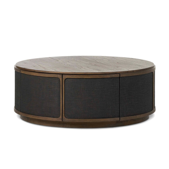 Bertie Coffee Table - Stained Saddle Brown Sungkai Veneer