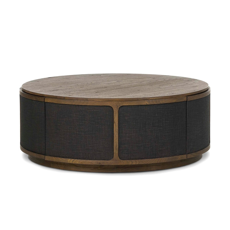 Bertie Coffee Table - Stained Saddle Brown Sungkai Veneer