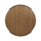 Damari Round Coffee Table - Medium Brown Limba