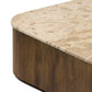 Kamina Coffee Table - Fossil Marble