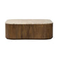 Kamina Coffee Table - Fossil Marble