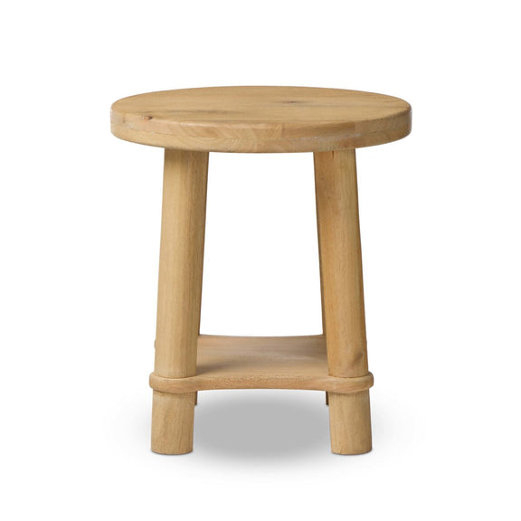 Daley End Table - Light Natural Mango