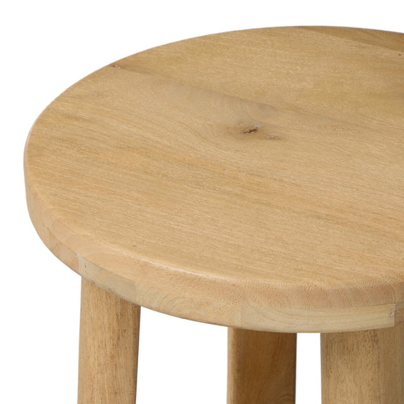 Daley End Table - Light Natural Mango