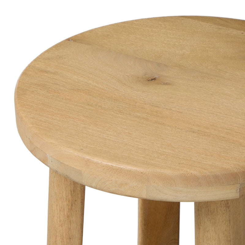 Daley End Table - Light Natural Mango