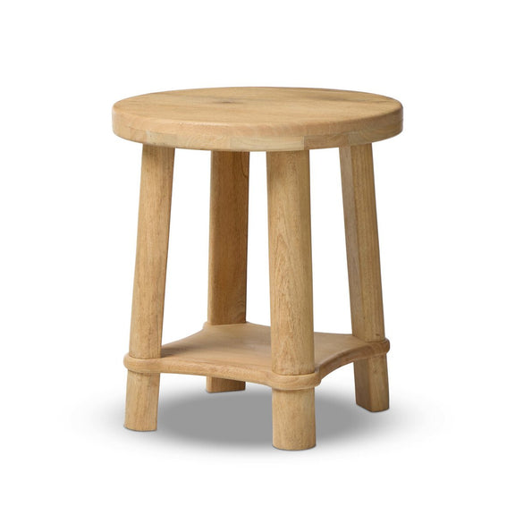 Daley End Table - Light Natural Mango