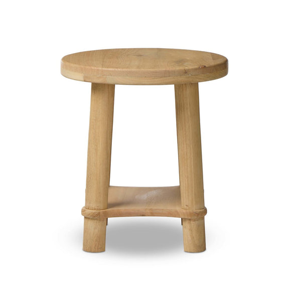 Daley End Table - Light Natural Mango