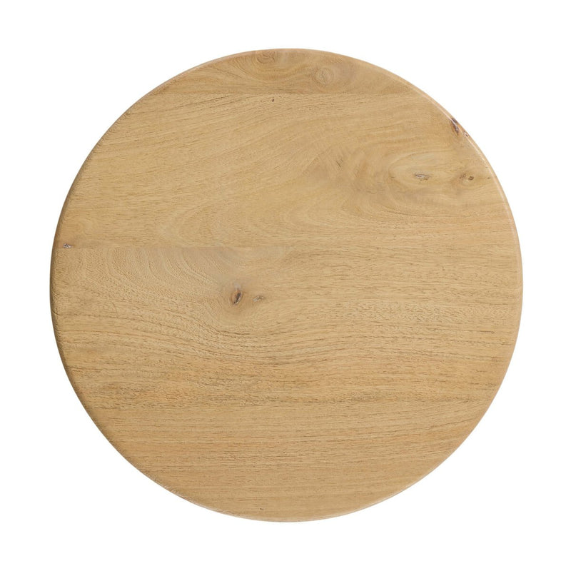 Daley End Table - Light Natural Mango