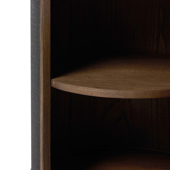 Bertie End Table - Stained Saddle Brown Sungkai Veneer