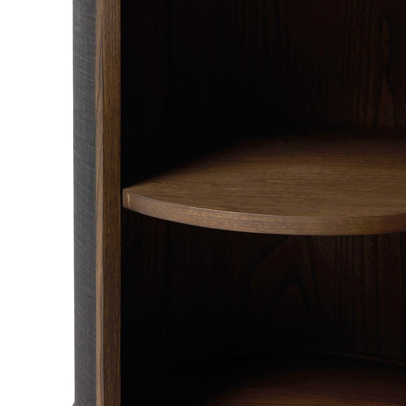 Bertie End Table - Stained Saddle Brown Sungkai Veneer