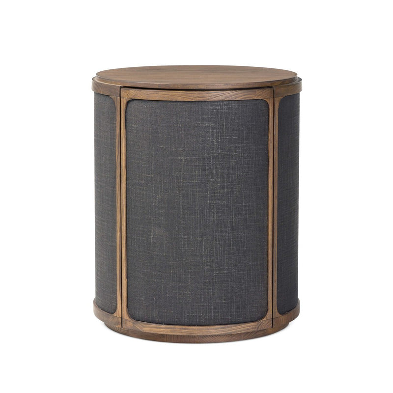 Bertie End Table - Stained Saddle Brown Sungkai Veneer