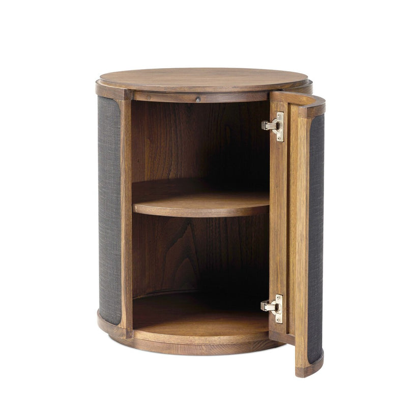 Bertie End Table - Stained Saddle Brown Sungkai Veneer
