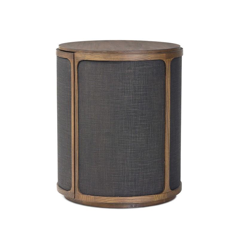 Bertie End Table - Stained Saddle Brown Sungkai Veneer