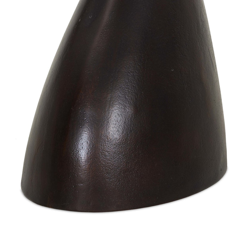 Tross End Table - Antique Rust