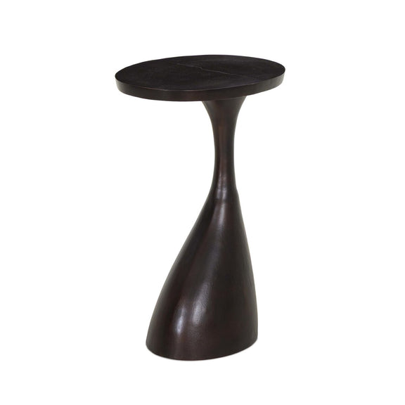 Tross End Table - Antique Rust