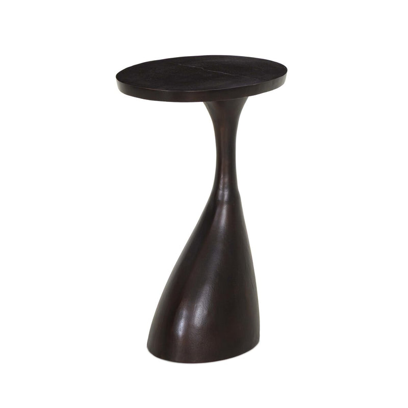 Tross End Table - Antique Rust
