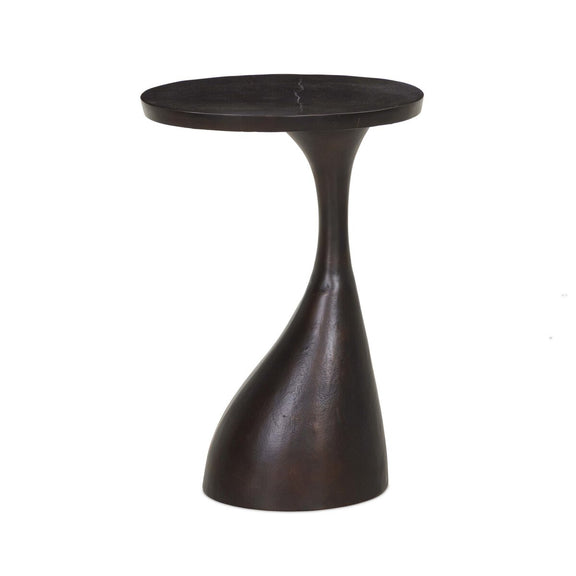 Tross End Table - Antique Rust
