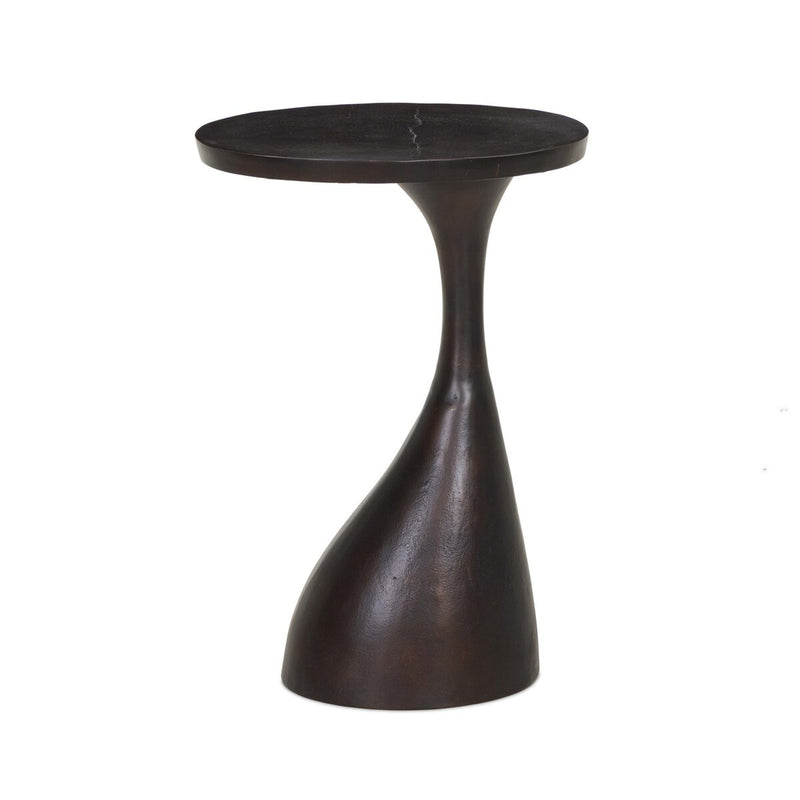 Tross End Table - Antique Rust
