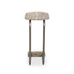 Pixie End Table - Grey Stripe Travertine
