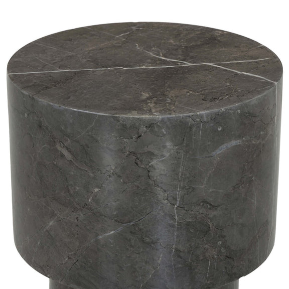 Guthrie End Table - Warm Grey Marble