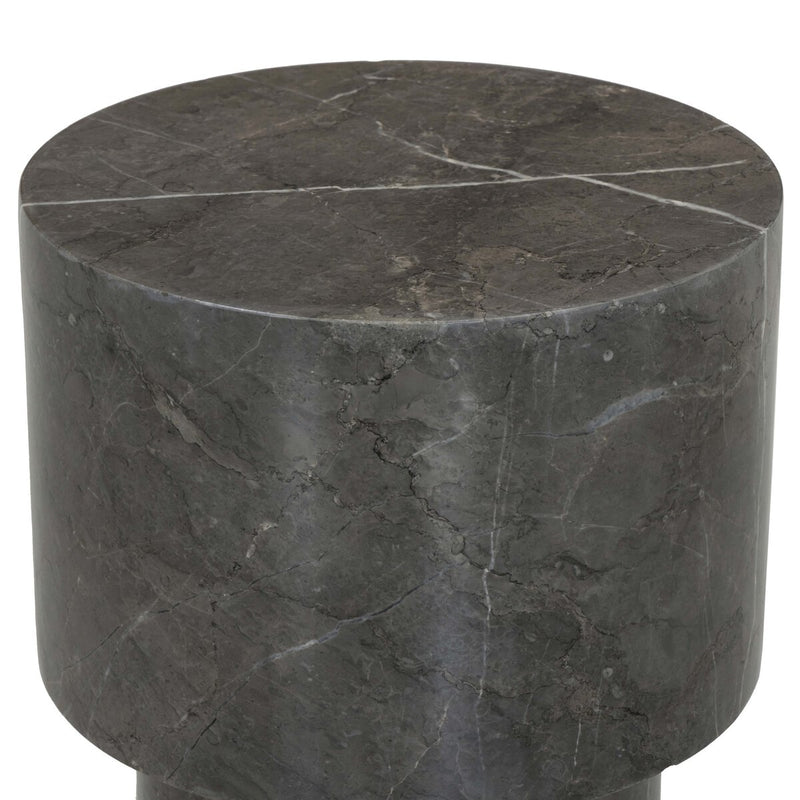Guthrie End Table - Warm Grey Marble
