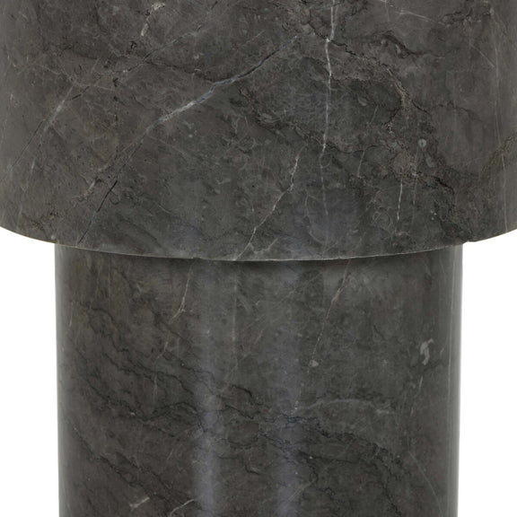 Guthrie End Table - Warm Grey Marble
