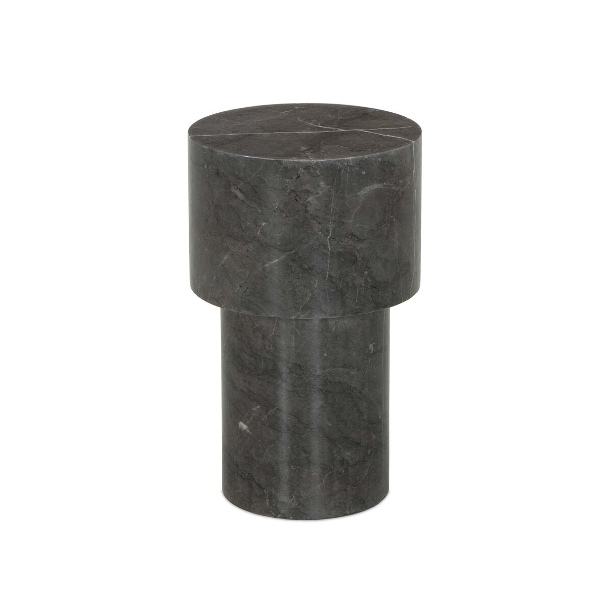 Guthrie End Table - Warm Grey Marble