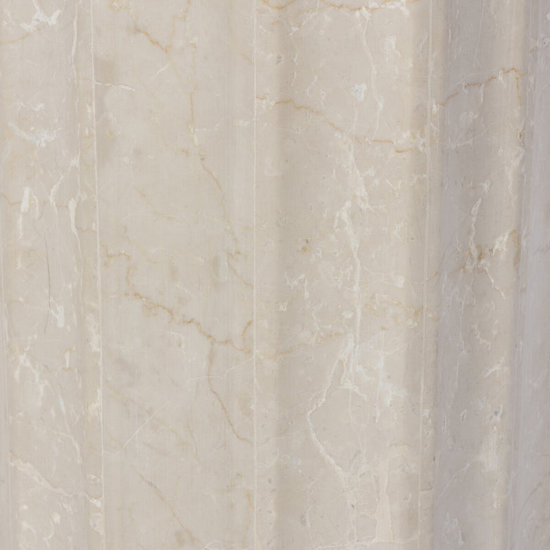 Bibi Drink Table - Cream Marble