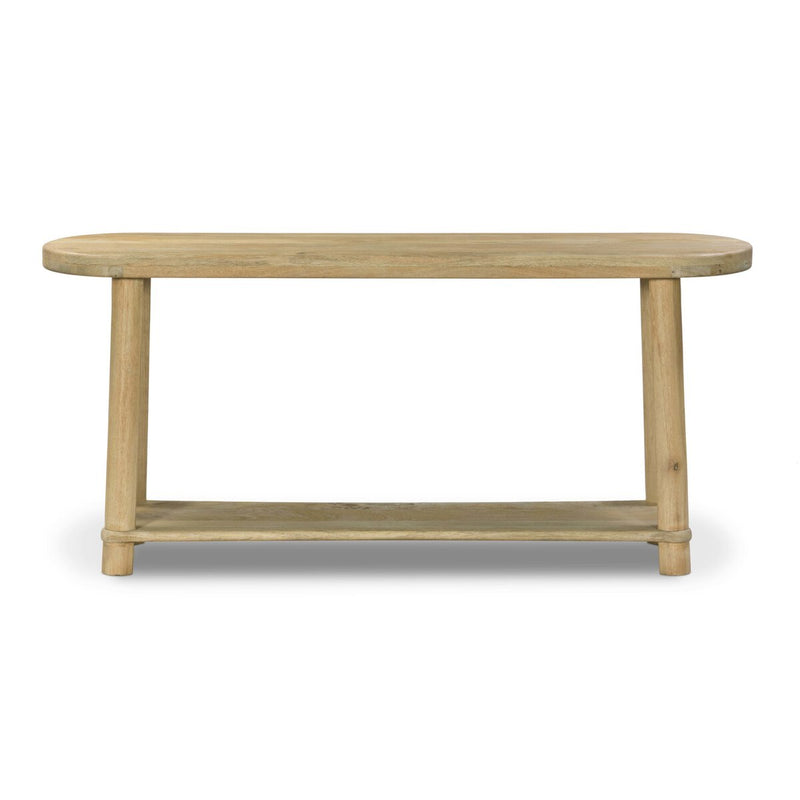 Daley Console Table - Light Natural Mango