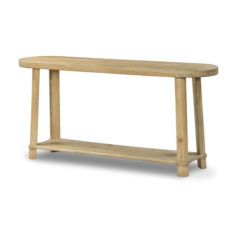 Daley Console Table - Light Natural Mango