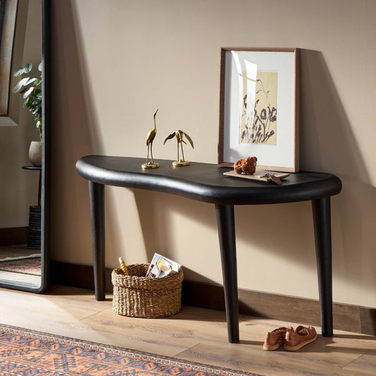 Axel Console Table - Black Antique