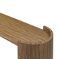 Damari Console Table - Medium Brown Limba