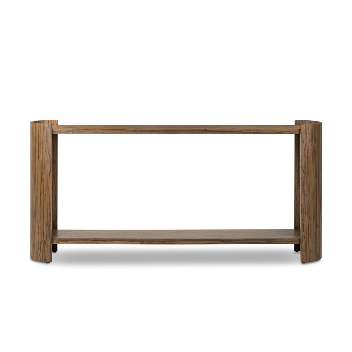 Damari Console Table - Medium Brown Limba
