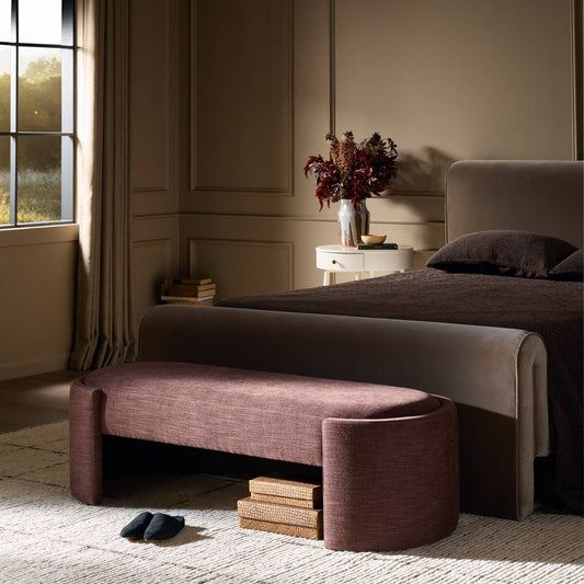 Sebba Accent Bench - Laughlin Plum