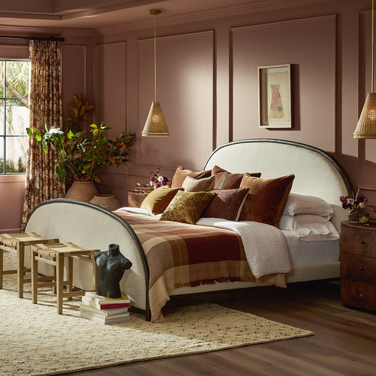Lamont Bed - Savoy Parchment